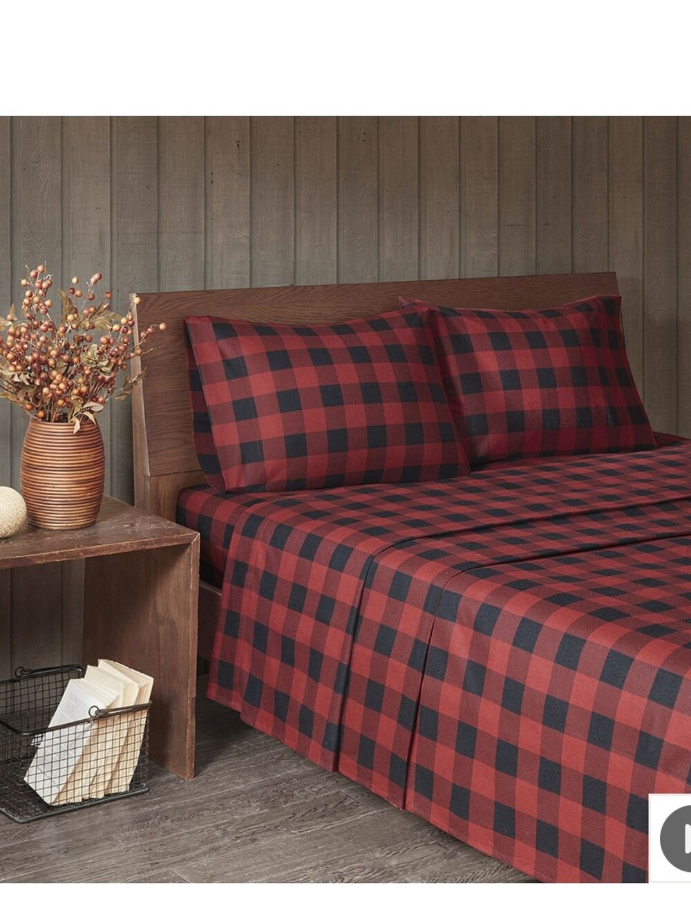 Woolrich 100% Cotton Flannel Sheets Queen NWOT